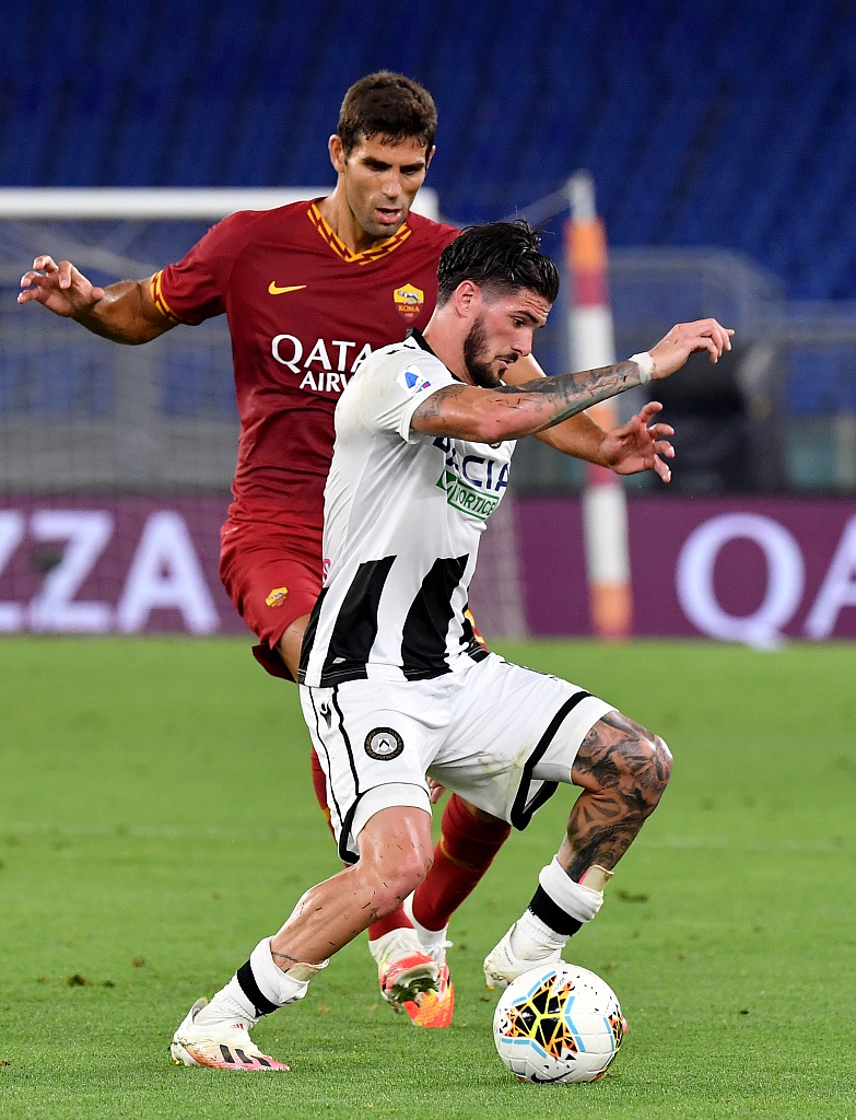 罗马发挥糟糕，乌迪内斯告捷的简单介绍